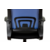 Кресло Бюрократ CH-695NLT темно-синий сиденье черный сетка/ткань крестов. пластик