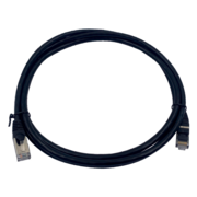 Патч-корд Buro STP 4 пары cat7 CCA molded 2м черный RJ-45 (m)-RJ-45 (m)