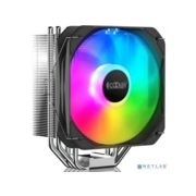 Кулер для процессора Кулер для процессора/ CPU Cooler PCCooler PALADIN 400 ARGB (200W, 4-pin PWM, 157mm, Al/Cu, 4x6mm, ARGB, 1x130mm, 76.85CFM, 29dBA, 1600RPM, S: 1851/1700/1200/115X, AM5/AM4, silver, black)