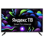 Телевизор LED Digma 40" DM-LED40SBB31 Яндекс.ТВ черный/черный FULL HD 60Hz DVB-T DVB-T2 DVB-C DVB-S DVB-S2 USB WiFi Smart TV