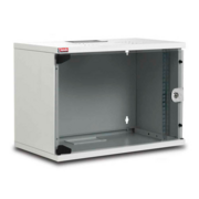 Шкаф коммутационный Lande NetBox Soho (LN-SH07U5430-LG-F0-1) настенный 7U 540x300мм пер.дв.стекл задн.дв.стал.лист несъемн.бок.пан. направл.под закл.гайки 80кг серый 310мм 8.3кг 370мм IP20 сталь