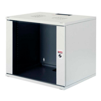 Шкаф коммутационный Lande NetBox Soho (LN-SH07U5440-LG-F0-1) настенный 7U 540x400мм пер.дв.стекл задн.дв.стал.лист несъемн.бок.пан. направл.под закл.гайки 80кг серый 310мм 9.3кг 370мм IP20 сталь