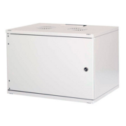Шкаф коммутационный Lande NetBox Soho (LN-SH07U5440-LG-F0-2) настенный 7U 540x400мм пер.дв.металл задн.дв.стал.лист несъемн.бок.пан. направл.под закл.гайки 80кг серый 310мм 9.3кг 370мм IP20 сталь