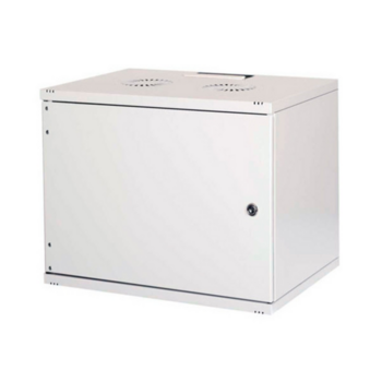 Шкаф коммутационный Lande NetBox Soho (LN-SH12U5460-LG-F0-2) настенный 12U 540x600мм пер.дв.металл задн.дв.стал.лист несъемн.бок.пан. направл.под закл.гайки 80кг серый 15.2кг 595мм IP20 сталь
