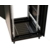 Шкаф серверный WRline (WR-TT-2268-AS-RAL9004) напольный 22U 600x800мм пер.дв.стекл задн.дв.стал.лист 2 бок.пан. 800кг черный 710мм 1166мм IP20 сталь