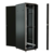 Шкаф серверный WRline (WR-TT-2261-AS-RAL9004) напольный 22U 600x1000мм пер.дв.стекл задн.дв.стал.лист 2 бок.пан. 800кг черный 910мм 1166мм IP20 сталь