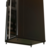 Шкаф серверный WRline (WR-TT-2261-AS-RAL9004) напольный 22U 600x1000мм пер.дв.стекл задн.дв.стал.лист 2 бок.пан. 800кг черный 910мм 1166мм IP20 сталь