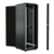 Шкаф коммутационный WRline (WR-TT-2766-AS-RAL9004) напольный 27U 600x600мм пер.дв.стекл задн.дв.стал.лист 2 бок.пан. 800кг черный 510мм 1388мм IP20 сталь