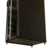 Шкаф серверный WRline (WR-TT-2761-AS-RAL9004) напольный 27U 600x1000мм пер.дв.стекл задн.дв.стал.лист 2 бок.пан. 800кг черный 910мм 1388мм IP20 сталь