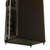 Шкаф серверный WRline (WR-TT-4268-AS-RAL9004) напольный 42U 600x800мм пер.дв.стекл задн.дв.стал.лист 2 бок.пан. 800кг черный 710мм 2055мм IP20 сталь