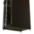 Шкаф серверный WRline (WR-TT-4261-AS-RAL9004) напольный 42U 600x1000мм пер.дв.стекл задн.дв.стал.лист 2 бок.пан. 800кг черный 910мм 2055мм IP20 сталь