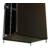 Шкаф серверный WRline (WR-TT-4288-AS-RAL9004) напольный 42U 800x800мм пер.дв.стекл задн.дв.стал.лист 2 бок.пан. 800кг черный 710мм 2055мм IP20 сталь