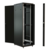 Шкаф коммутационный WRline (WR-TT-4768-AS-RAL9004) напольный 47U 600x800мм пер.дв.стекл задн.дв.стал.лист 2 бок.пан. 800кг черный 710мм 2277мм IP20 сталь