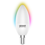 Умная лампа Gauss IoT Smart Home E14 5Вт 470lm Wi-Fi (упак.:1шт) (1190112)