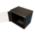 Шкаф коммутационный WRline (WR-TW-1545-GP-RAL9004) настенный 15U 600x450мм пер.дв.стекл 2 бок.пан. 60кг черный 370мм 775мм IP20 сталь