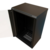 Шкаф коммутационный WRline (WR-TW-1845-GP-RAL9004) настенный 18U 600x450мм пер.дв.стекл 2 бок.пан. 60кг черный 370мм 908мм IP20 сталь