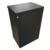 Шкаф коммутационный WRline (WR-TW-1866-GP-RAL9004) настенный 18U 600x600мм пер.дв.стекл 2 бок.пан. 60кг черный 520мм 908мм IP20 сталь