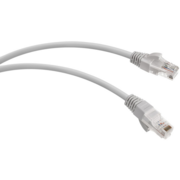 Патч-корд WRline WR-PC-RJ45-UTP-5E-1-GY UTP RJ-45 вил.-вилка RJ-45 кат.5E 1м серый LSZH