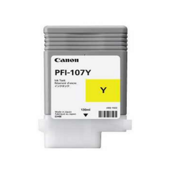 Картридж для плоттера Canon PFI-107 Y для iPF680/685/780/785 130ml желтый