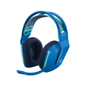 Гарнитура беспроводная игровая Logitech G733 LIGHTSPEED Wireless RGB Gaming Headset - BLUE - 2.4GHZ - N/A - EMEA (M/N: A00125 / A-00080)