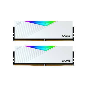 Модуль памяти ADATA 32GB (2x16GB) DDR5 UDIMM, XPG Lancer, 6000 MHz CL40-40-40, 1.35V, RGB + Белый Радиатор