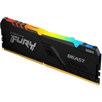 Модуль памяти Kingston KF436C18BBA/32 FURY Beast Black RGB 32GB (1x32GB), DDR4-3600, CL18 DIMM, 2Gx8