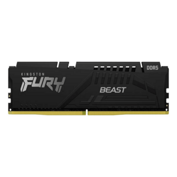 Модуль памяти Kingston KF548C38BB-16 FURY Beast Black 16GB (1x16GB), DDR5-4800, CL38 DIMM, 2Gx8