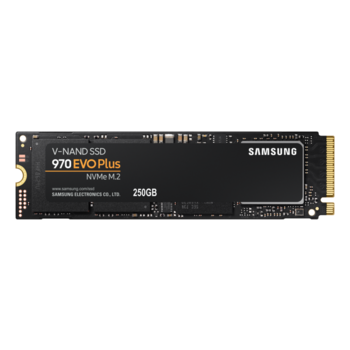 Накопитель твердотельный Samsung MZ-V7S250BW 970 EVO Plus 250GB, M.2, PCIe G3x4, NVMe 1.3