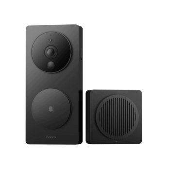 Видеодомофон Aqara Smart Video Doorbell G4, в составе комплекта модели SVD-KIT1 с повторителем Chime Repeater модели SVD-C04