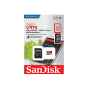 Карта памяти SanDisk 512GB Ultra microSDXC 120MB/s A1 Class 10 UHS-I