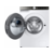 Стиральная машина Samsung WD80T554CBT/LD класс: A загр.фронтальная макс.:8кг (с сушкой) белый инвертер