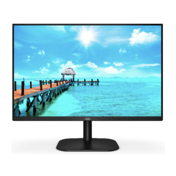 Монитор 27" AOC 27B2H/EU 1920x1080, LED, 16:9, IPS, 250cd, 1000:1, 20M:1, 4ms, 178/178, VGA, HDMI, 75Hz, Tilt, Внеш, VESA, Black, 3y