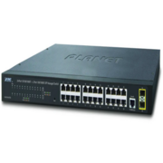 коммутатор коммутатор/ PLANET IPv4/IPv6, 24-Port 10/100/1000Base-T + 2-Port 100/1000MBPS SFP L2/L4 SNMP Manageable Gigabit Ethernet Switch