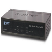 коммутатор коммутатор/ PLANET 8-Port 10/100/1000Mbps Gigabit Ethernet Switch (External Power) - Metal Case