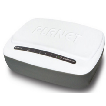 коммутатор коммутатор/ PLANET 5-Port 10/100/1000Mbps Gigabit Ethernet Switch (External Power) - Plastic Case