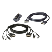 3M USB DVI-D Dual Link Dual Display Secure KVM Cable kit