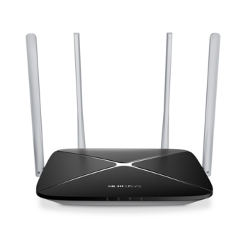 Маршрутизатор Маршрутизатор/ AC1200 dual Band Wi-Fi router, 1 WAN 10/100 Mbps + 3 LAN 10/100 Mbps, 4 fixed antennas