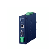 конвертер конвертер/ PLANET ICS-2100T IP30 Industrial 1-Port RS232/RS422/RS485 Serial Device Server (1 x 10/100BASE-TX, -40~75 degrees C, dual 9~48V DC, Web, Telnet and SNMP management )