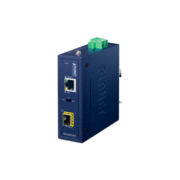 медиа конвертер медиа конвертер/ PLANET IGT-815AT IP30 Compact size Industrial 100/1000BASE-X SFP to 10/100/1000BASE-T Media Converter (-40 to 75 C, LFP Supported)