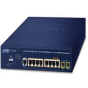 коммутатор коммутатор/ PLANET GS-4210-8HP2S IPv6/IPv4,2-Port 10/100/1000T 802.3bt 95W PoE + 6-Port 10/100/1000T 802.3at PoE + 2-Port 100/1000X SFP Managed Switch(240W PoE Budget, 250m Extend mode, supports ERPS Ring, CloudViewer app, MQTT and cybersecurit