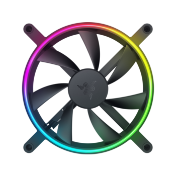 Кулер Razer Kunai Chroma RGB 140MM LED PWM Performance Fan - 3 Fans - FRML Packaging Кулер Razer Kunai Chroma RGB 140MM LED PWM Performance Fan - 3 Fans - FRML Packaging/ Razer Kunai Chroma RGB 140MM LED PWM Performance Fan - 3 Fans - FRML Packaging