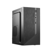 Корпус с блоком питания 450Вт. Корпус с блоком питания 450Вт./ Сase Forza mATX, 450W, 2xUSB2.0, Black, w/o FAN, 12 cm fan PSU, power cord