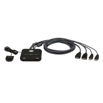 Переключатель Переключатель/ 2-Port USB FHD HDMI Cable KVM Switch