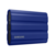 Внешние HDD и SSD Внешние HDD и SSD/ Samsung External SSD T7 Shield, 2TB, Type C-to-C/A, USB 3.2 Gen2, R/W 1050/1000MB/s, IP65, 88x59x13mm, 98g, Blue (12 мес.)