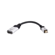 Адаптер Адаптер/ Адаптер miniDisplayPort(M) ---> HDMI(F) 0.15m 4K@60Hz VCOM <CG616M-0.15>