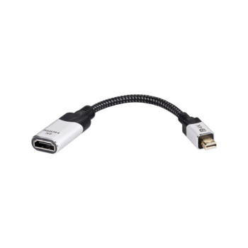 Адаптер Адаптер/ Адаптер miniDisplayPort(M) ---> HDMI(F) 0.15m 4K@60Hz VCOM <CG616M-0.15>