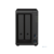 Сетевое хранилище Synology DiskStation DS723+ black (AMD R1600/2Gb/2 pcs (3.5" or 2.5" SATA or SSD, 16Tb max)/RAID/2x1Gb/no WIFI) (DS723+)