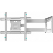 Кронштейн ONKRON Кронштейн ONKRON/ 40-75" макс 400*600 наклон -5°/+15° поворот ±180° Макс нагрузка 68,2кг, от стены 110-711мм, белый
