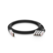 Твинаксиальный медный кабель Твинаксиальный медный кабель/ Customized 100G QSFP28 to 4x25G SFP28 Passive Direct Attach Copper Breakout Cable Compatible Brands 2m