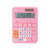 Калькулятор настольный Deli EM210FPINK розовый 12-разр.